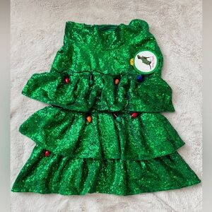 NWT Dog Christmas Tree Dress Size XL